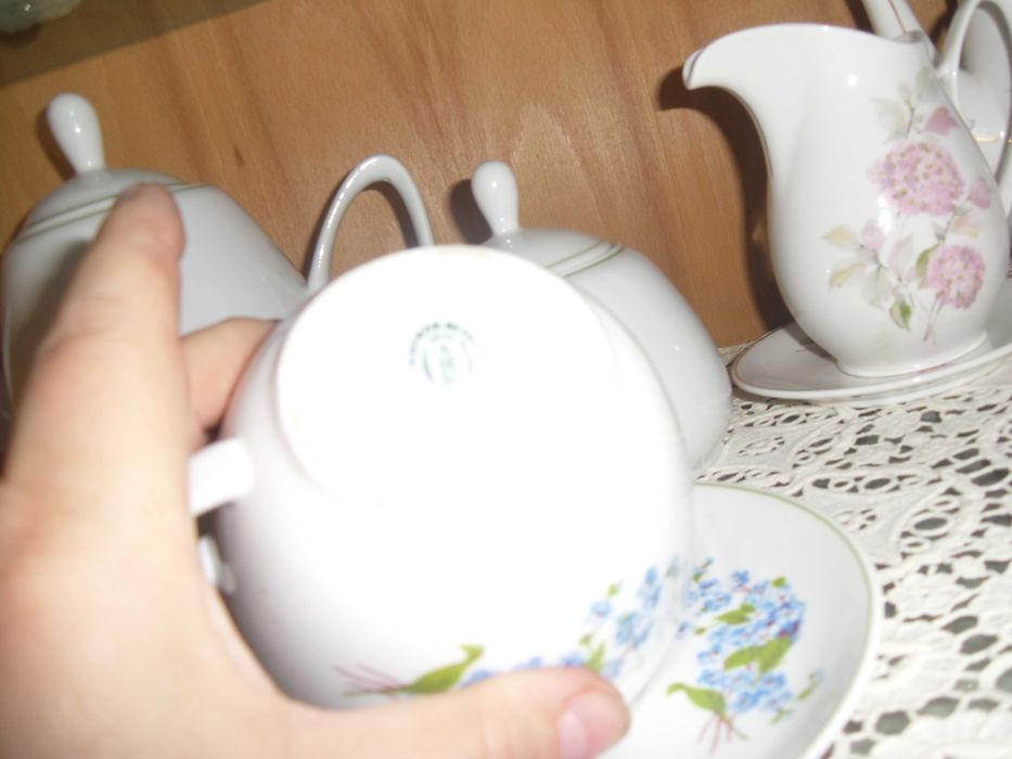 set cesti ceai portelan