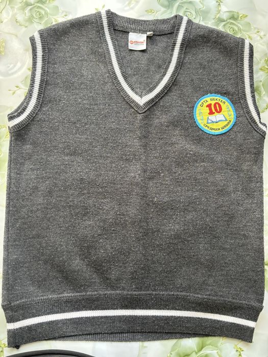 Жилетка с эмблемой 10 школы