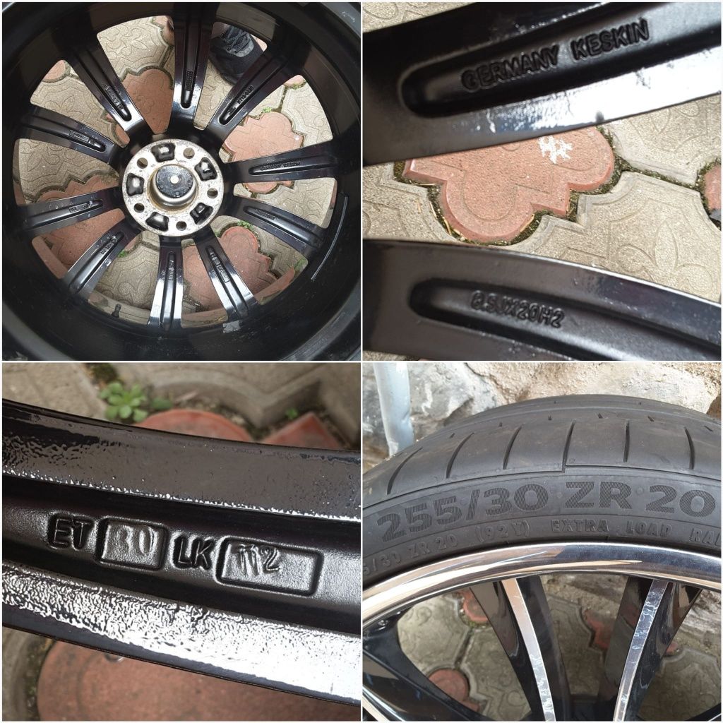 jante aliaj 20; 5x112;  Mercedes E, S class, Audi A6,A7,A8, Q5