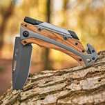 Cuțit pliabil BERGKVIST K30 Plus cu amnar și funcții survival