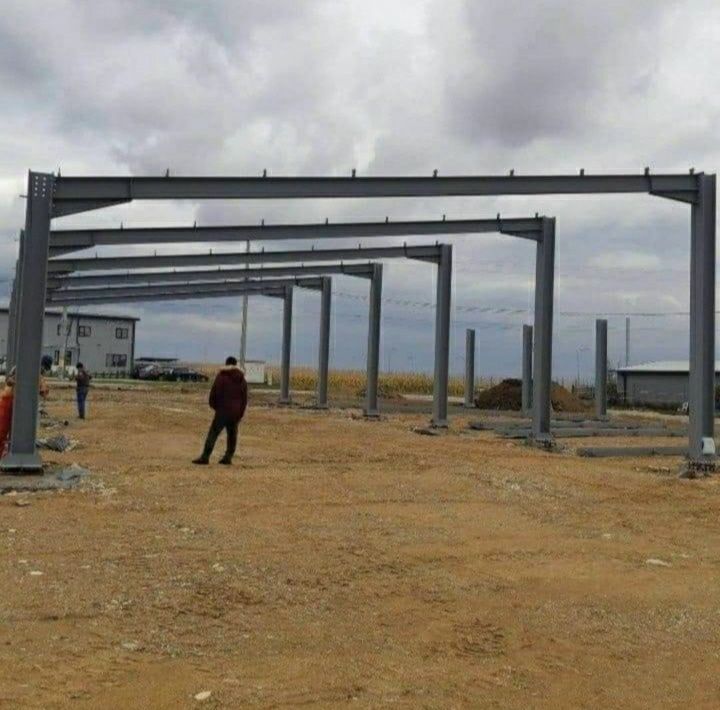 Vand hala pe structura metalica de 24×12×4