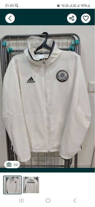 Продам олимпиику адидас в отличном состоянии.  Размер 48 м оригинал .