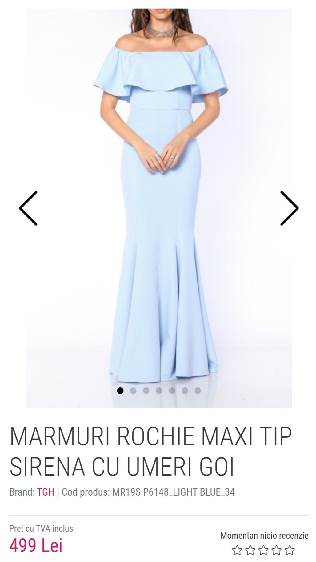 Rochie seara baby blue sirena 34