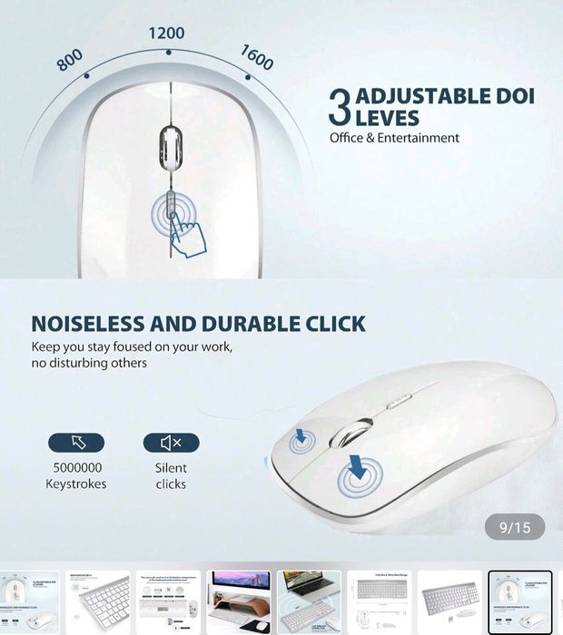 Безжична клавиатура и мишка JOMMA