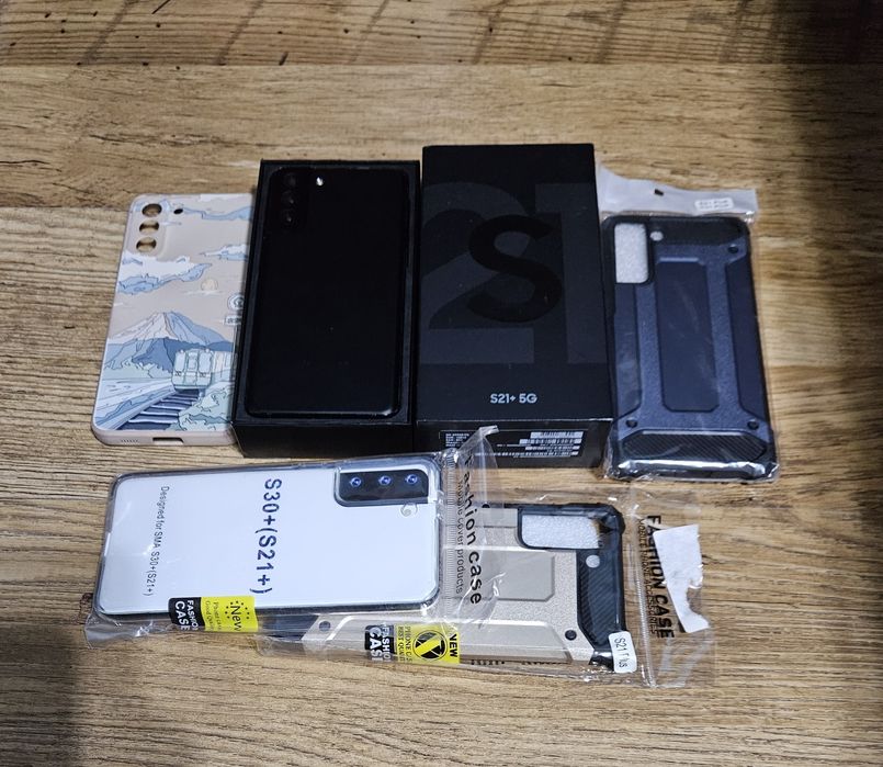 Samsung Galaxy S21 Plus, 128GB, 8GB RAM, Phantom Black