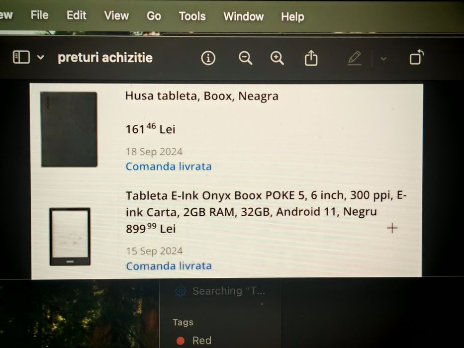 Tableta E-Ink Onyx Boox POKE 5, 6 inch, 300 ppi, E-ink Carta, 2GB RAM,