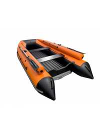 Лодка REEF-360 F НД черный/оранжевый и бежевый/графит