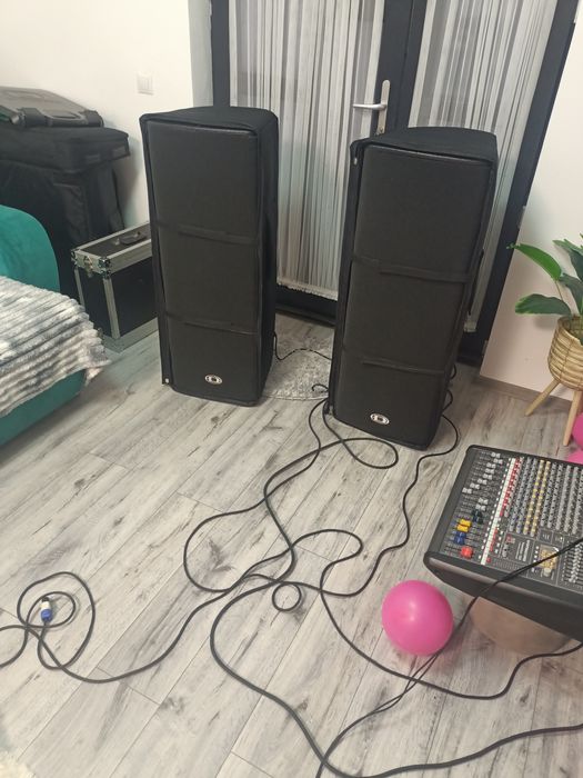 Vând 2 boxe vl 212 copii făcute cu componentele din poze