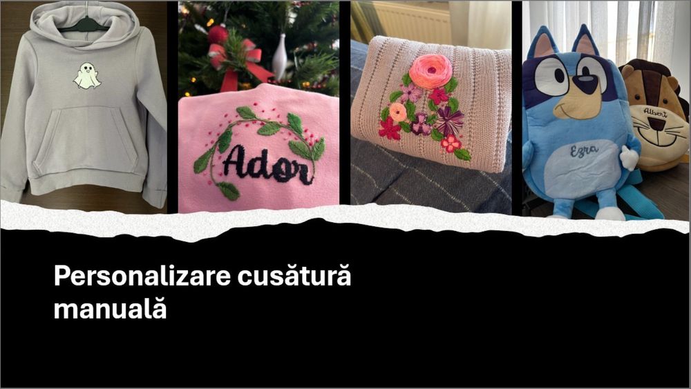 Personalizare haine / ghiozdan