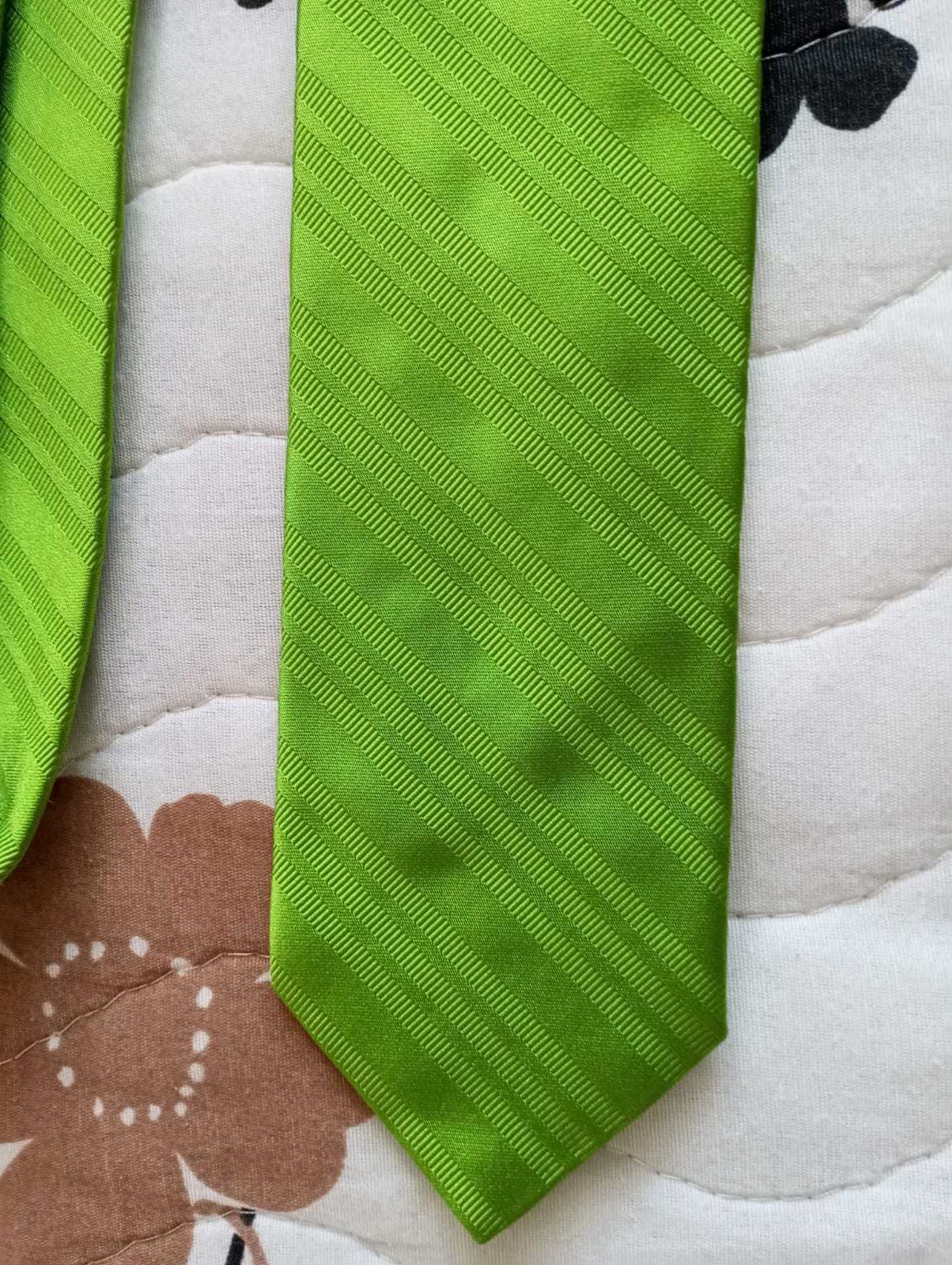 Cravata NOUA verde, Bigotti Artigiani,