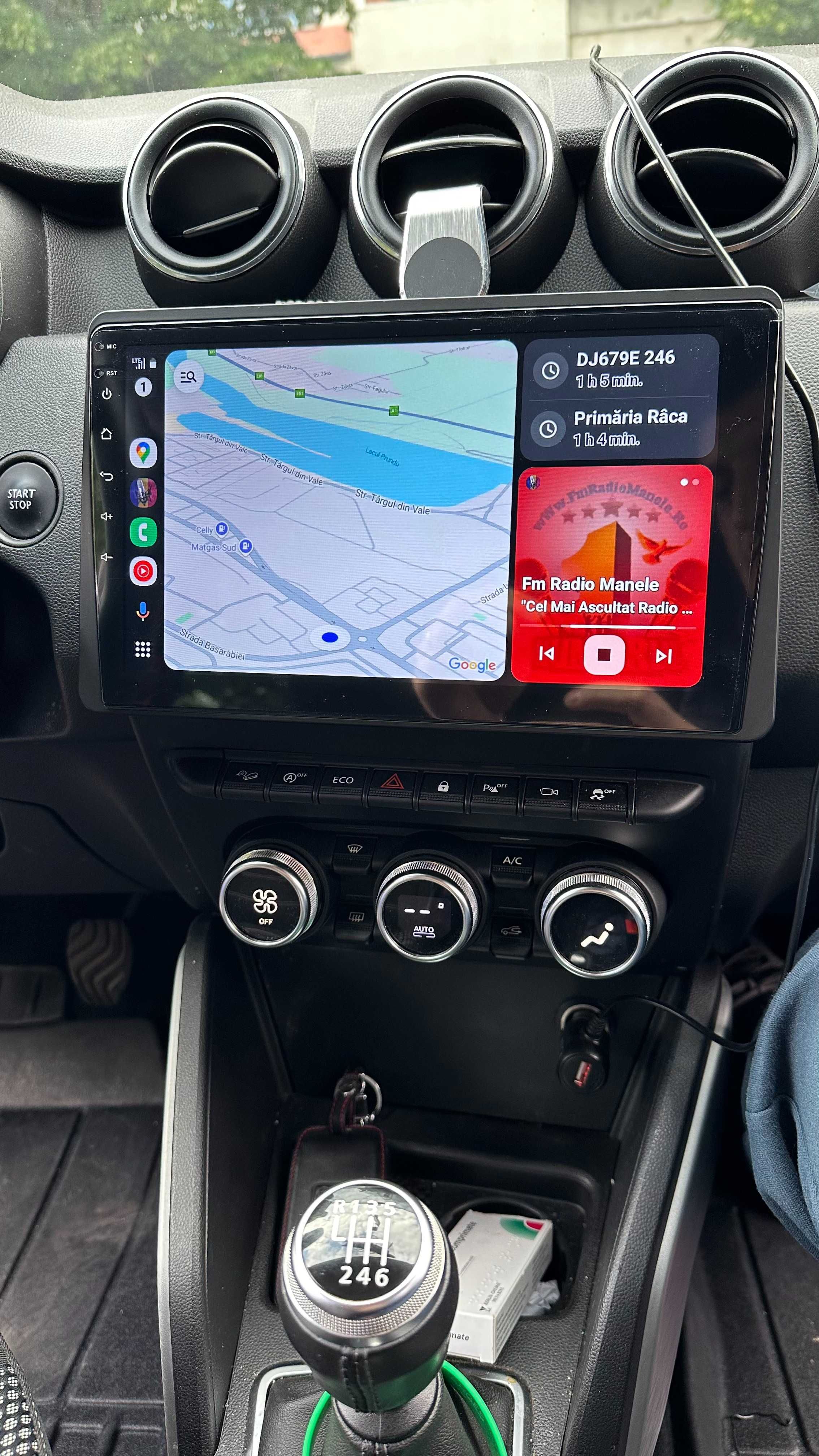 Navigatie android Dacia Duster 2 SIM DSP Camera CarPlay AndroidAuto