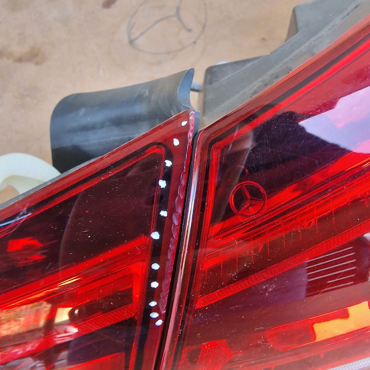 Mercedes Benz CLA C118 2023 вътрешен и външен десен стоп