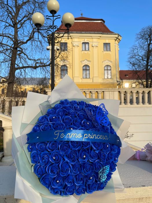 Buchet flori de sapun idei de cadou
