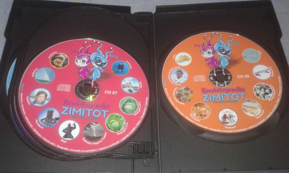 Enciclopedia Zimitot - volumul 1 - cd-uri educative 3 -10 ani