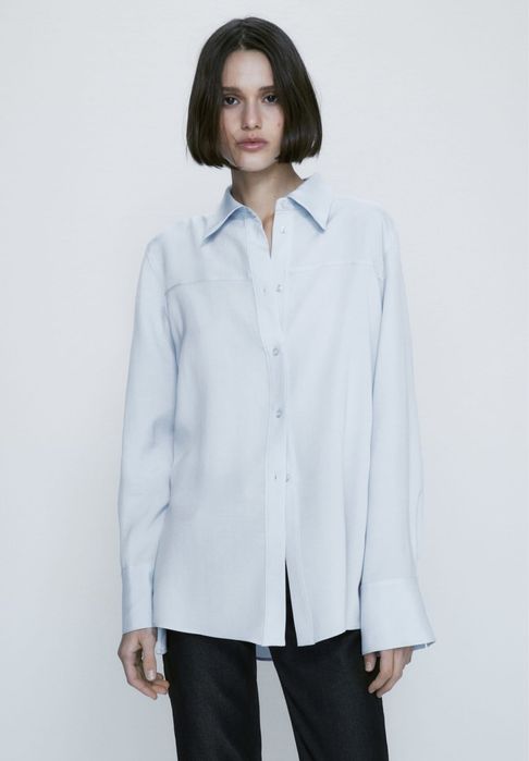 Camasa Massimo Dutti, bleu