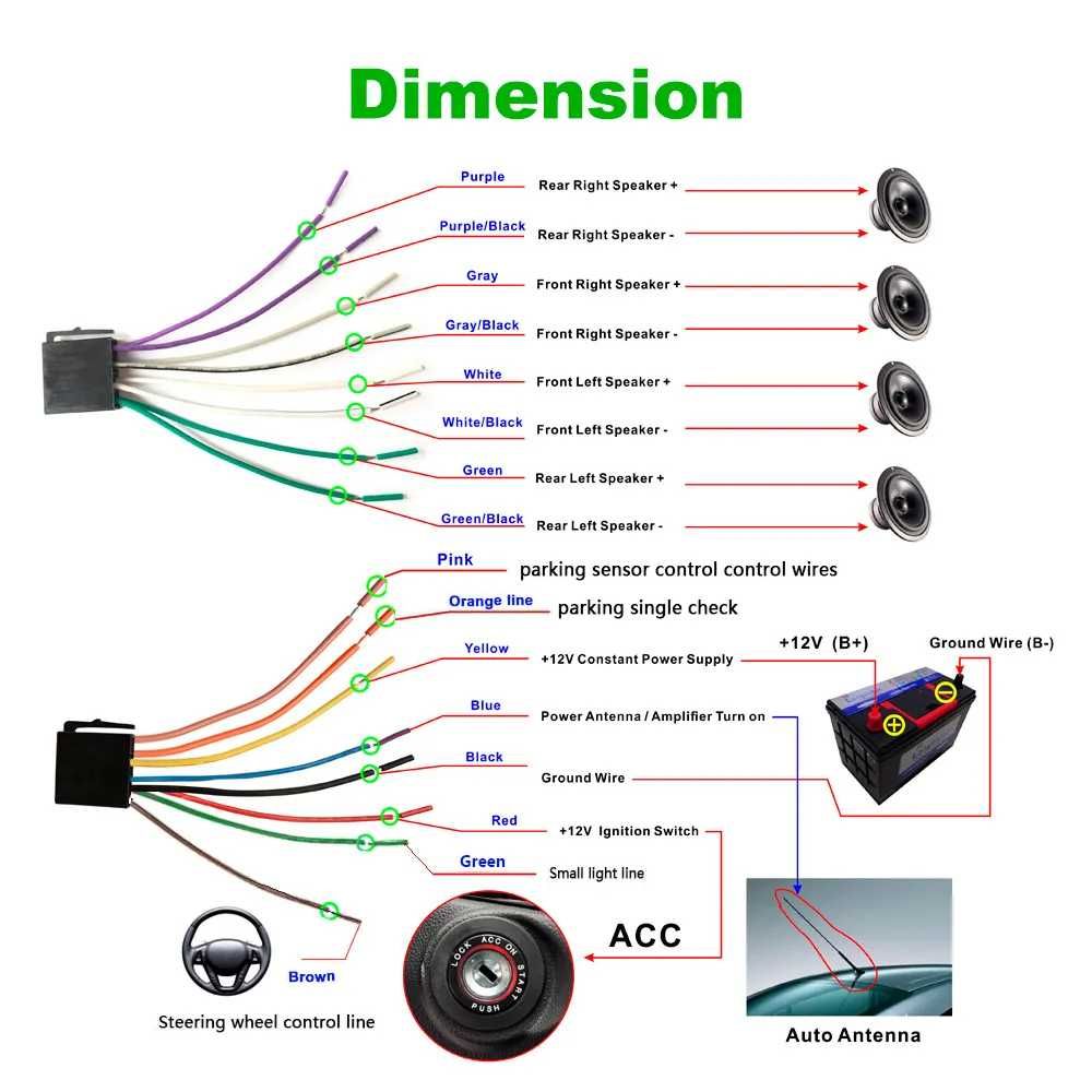 Mp3 USB 2DIN radio player auto Opel Audi Volkswagen Skoda Seat