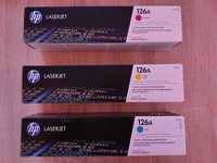 Toner original HP 126A CE311A, CE312A, CE313A