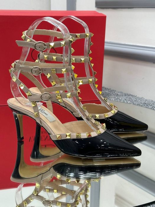 Sandale-Pantofi VALENTINO-piele naturală 100%POZE REALE