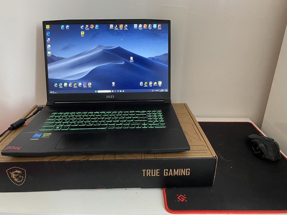 Ноутбук MSI katana gf76 17 дюймов