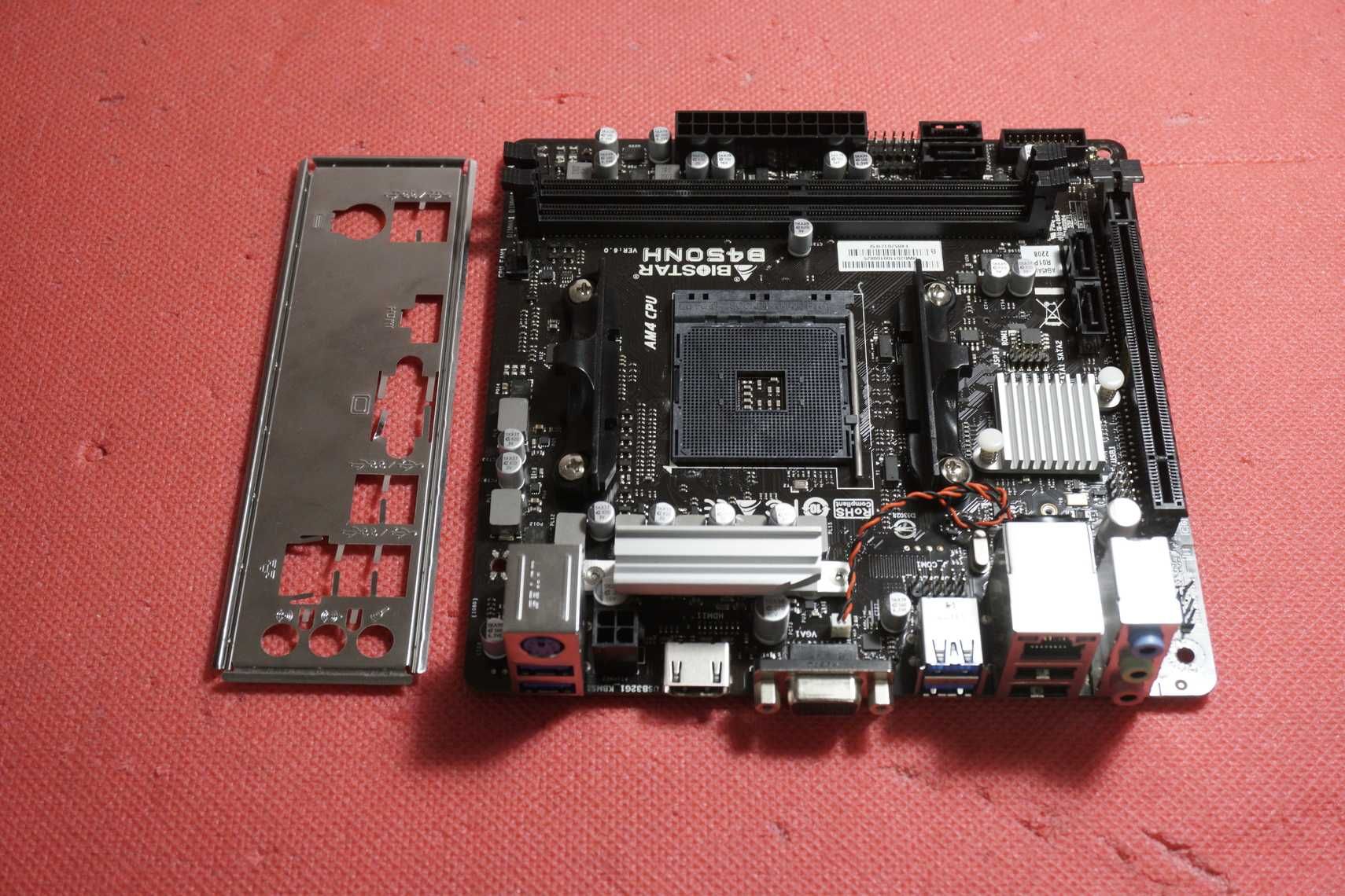 [AM4] ITX Дъно, дънна платка B450 HN Biostar / Вкл.ДДС