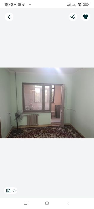 Продается. 1/4/4 Буюк Ипак йули ( метро Горького).   36000 уе