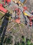 Grebla in tiranti la tractor cu toate piesele originale de 2.7m