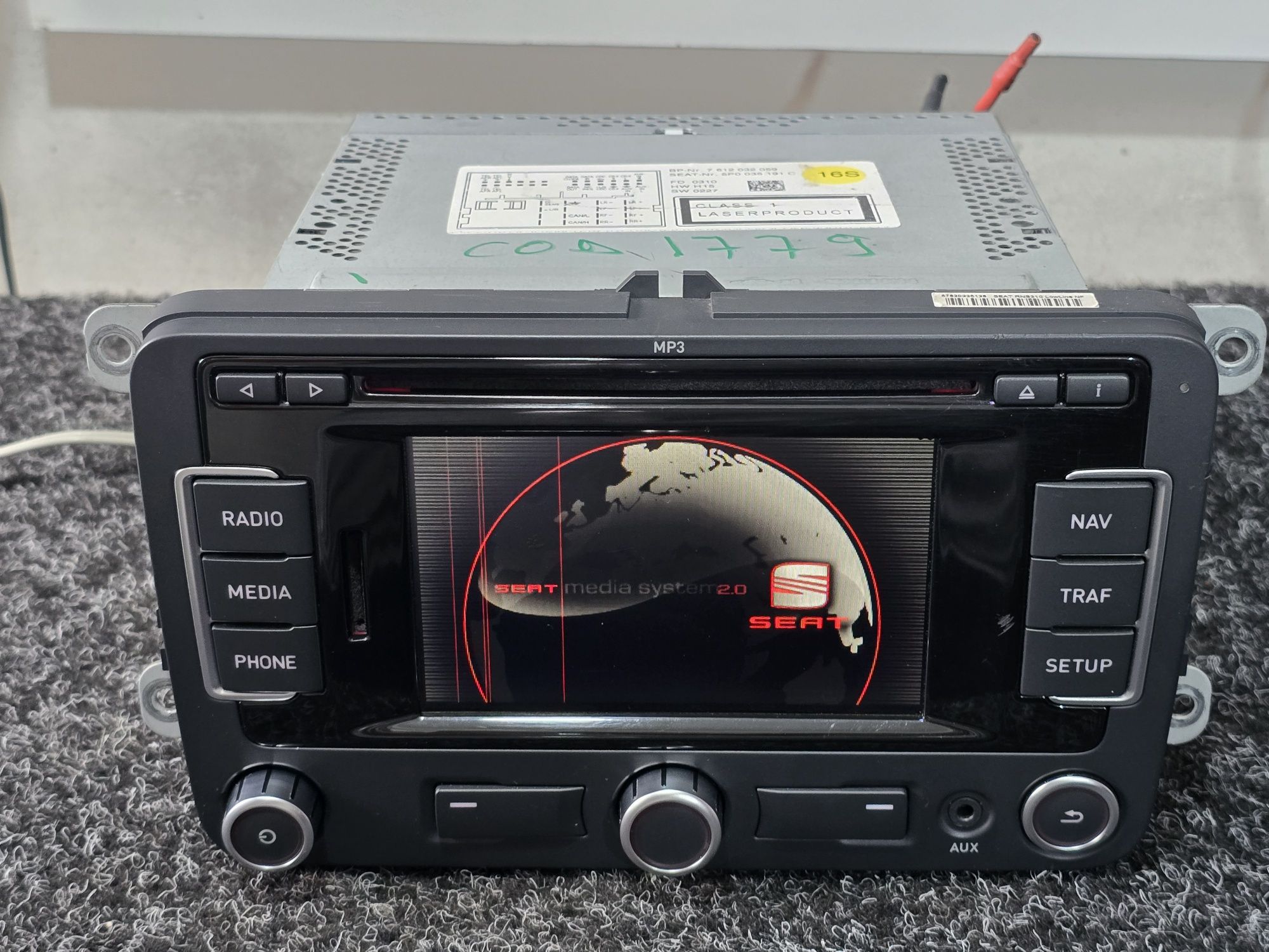 Navigatie VW SEAT, RNS-310, cd-player, sd card, radio, Bluetooth