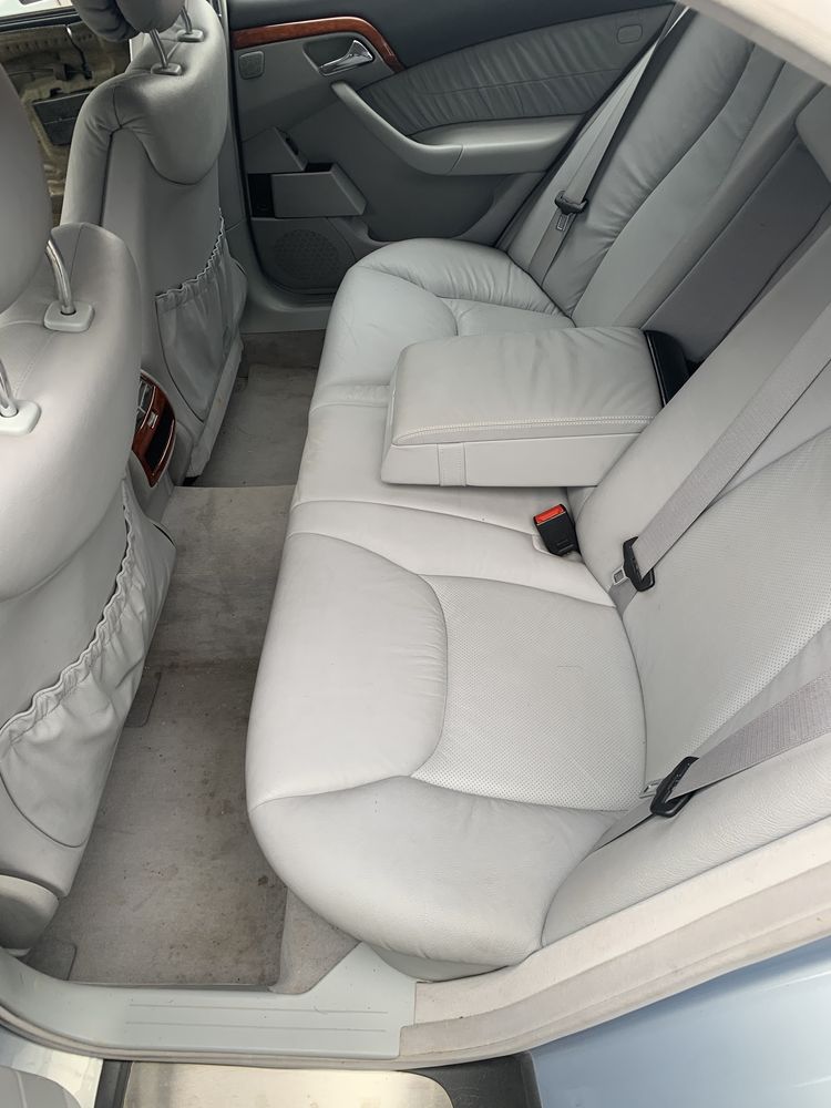 Scaune Interior piele gri Mercedes w220 S class