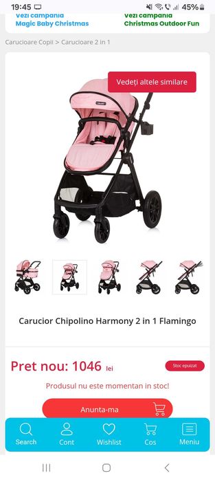 Vand carucior copil 0-3 ani