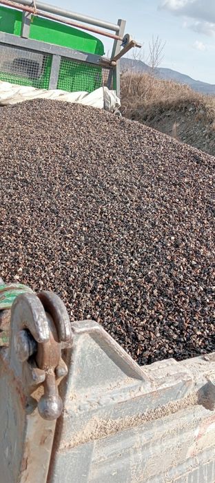 Transport materiale din balastiera