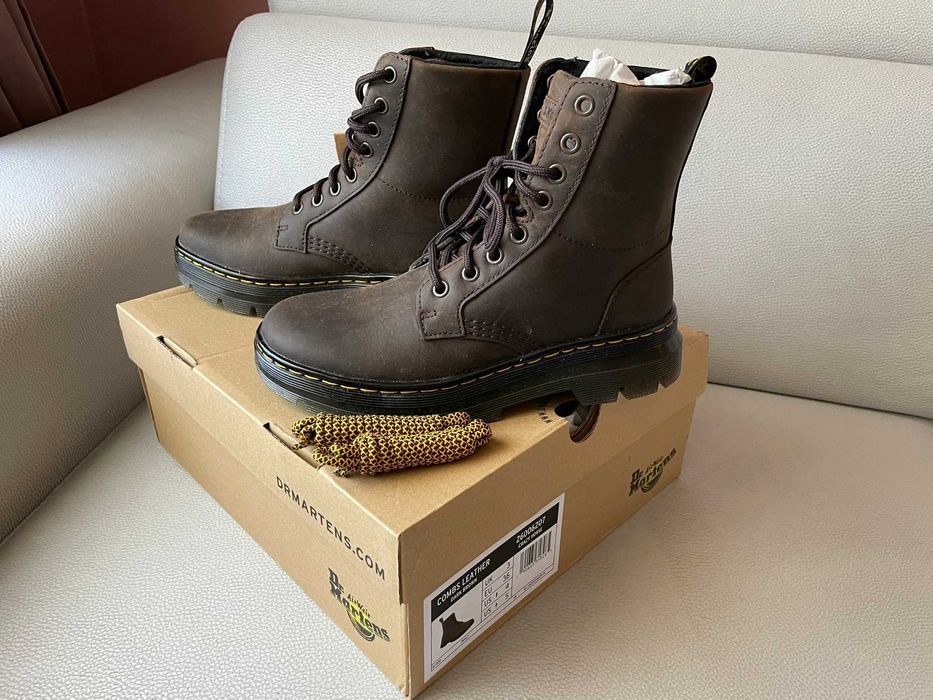 Dr. Martens Combs Crazy Horse Дамски кубинки, 36 EU