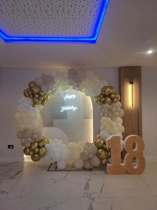 Arcada cu baloane decoratiuni