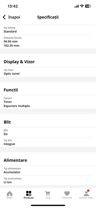 Camera Foto Instant Polaroid Gen 2 Blue Nou Sigilat !