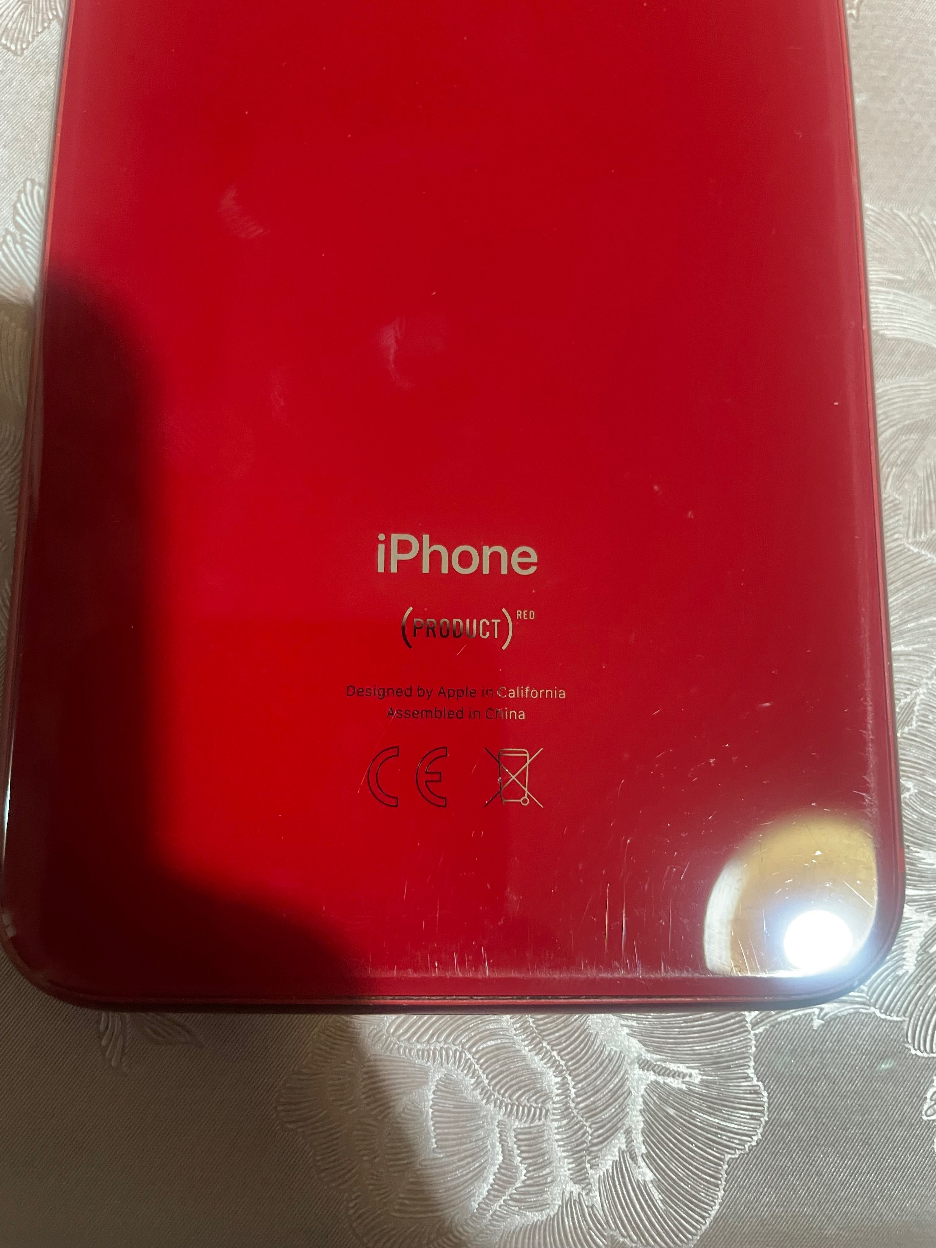 Iphone 8 plus 64GB product red - 73%, Iphone 8 plus червен, запазен!