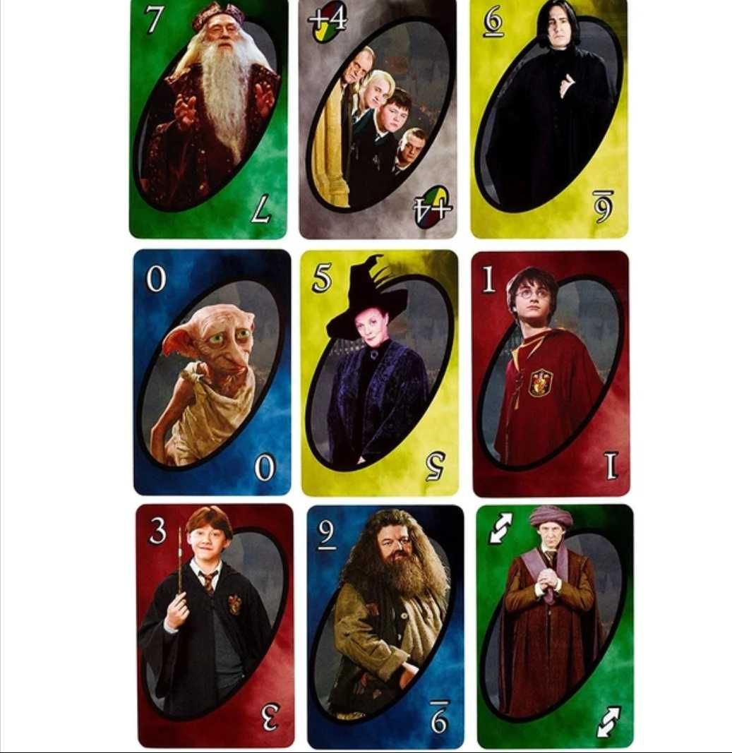 Нови карти UNO Harry Potter