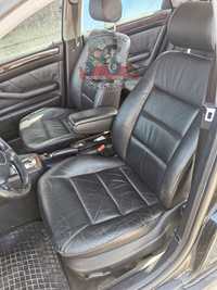 Interior piele Audi A6 C5 berlina negru incalzire scaune și bancheta