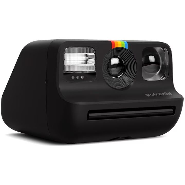 Aparat foto instant Polaroid Go2, Negru
