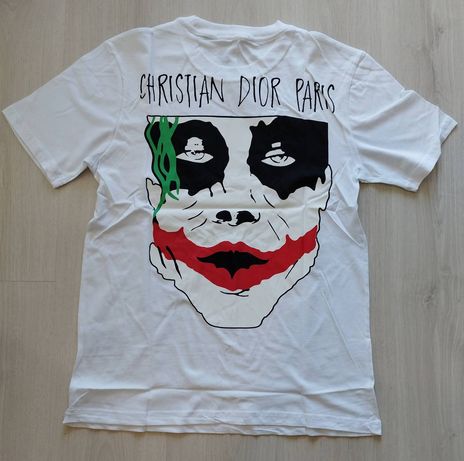 НоВо Christan Dior Paris Joker мъжка фланелка тениска блуза balenciaga