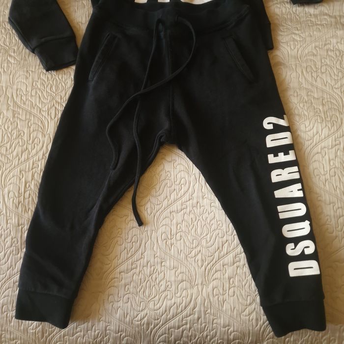 Детски черен екип DSQ2