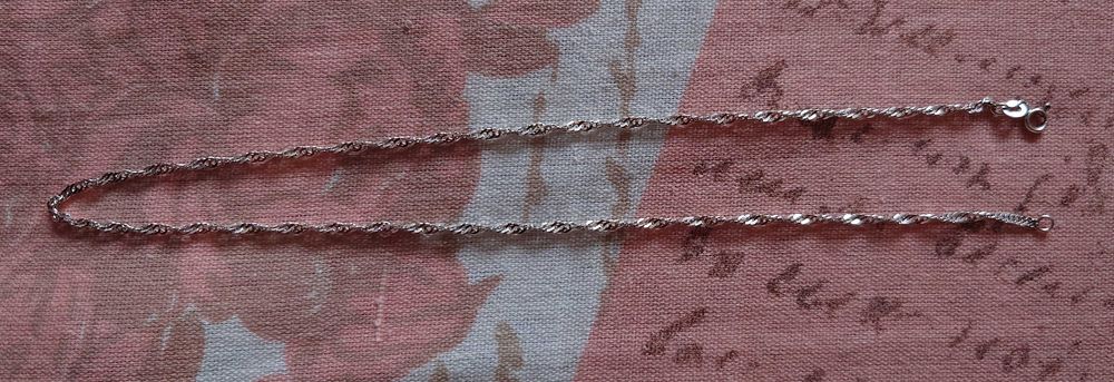 Дамски сребърно колие