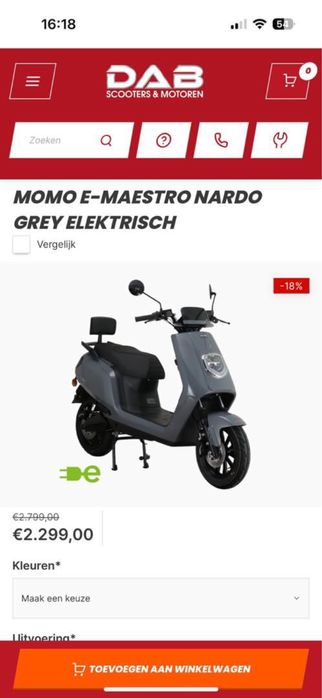 Momo Scooter by Daab Motors