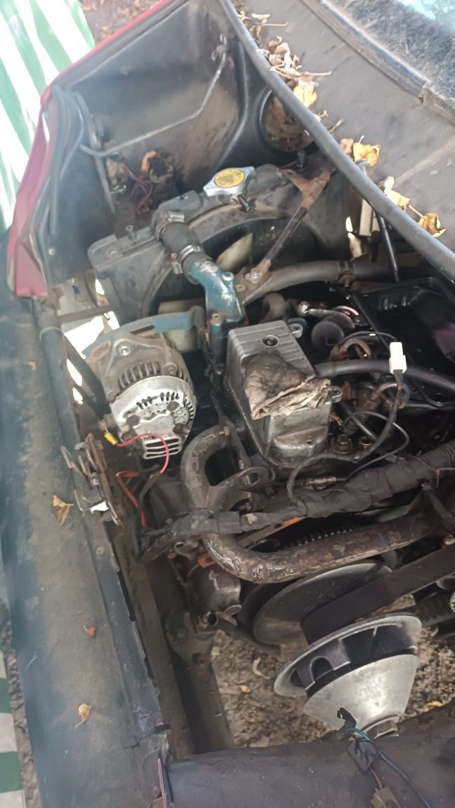 Mașina aixam 400 motor kubota motor 400cm/4kw are carte fiscal detali