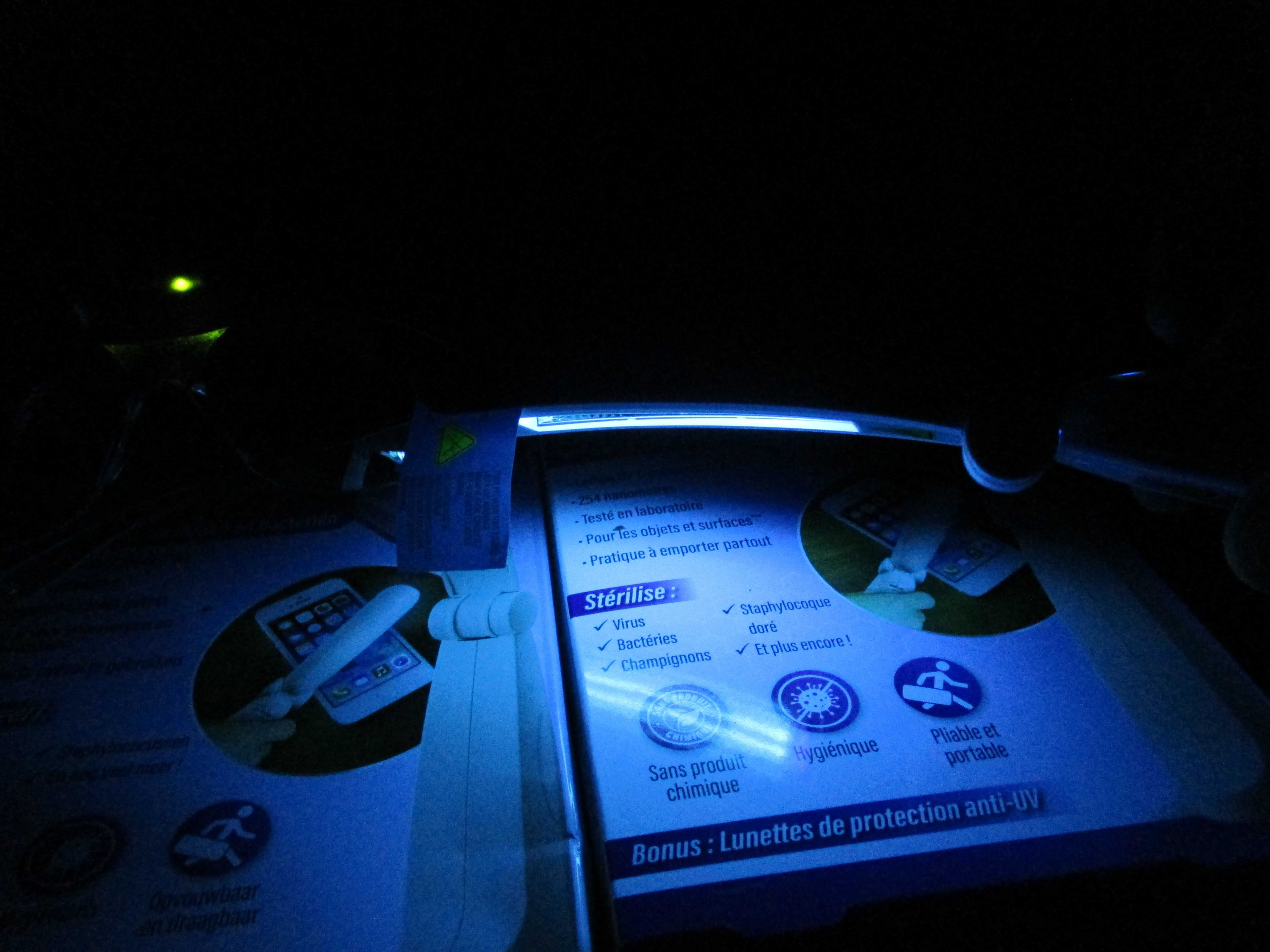 Lampa UV ultraviolete verificare bancnote bactericidă elimina 99.9%