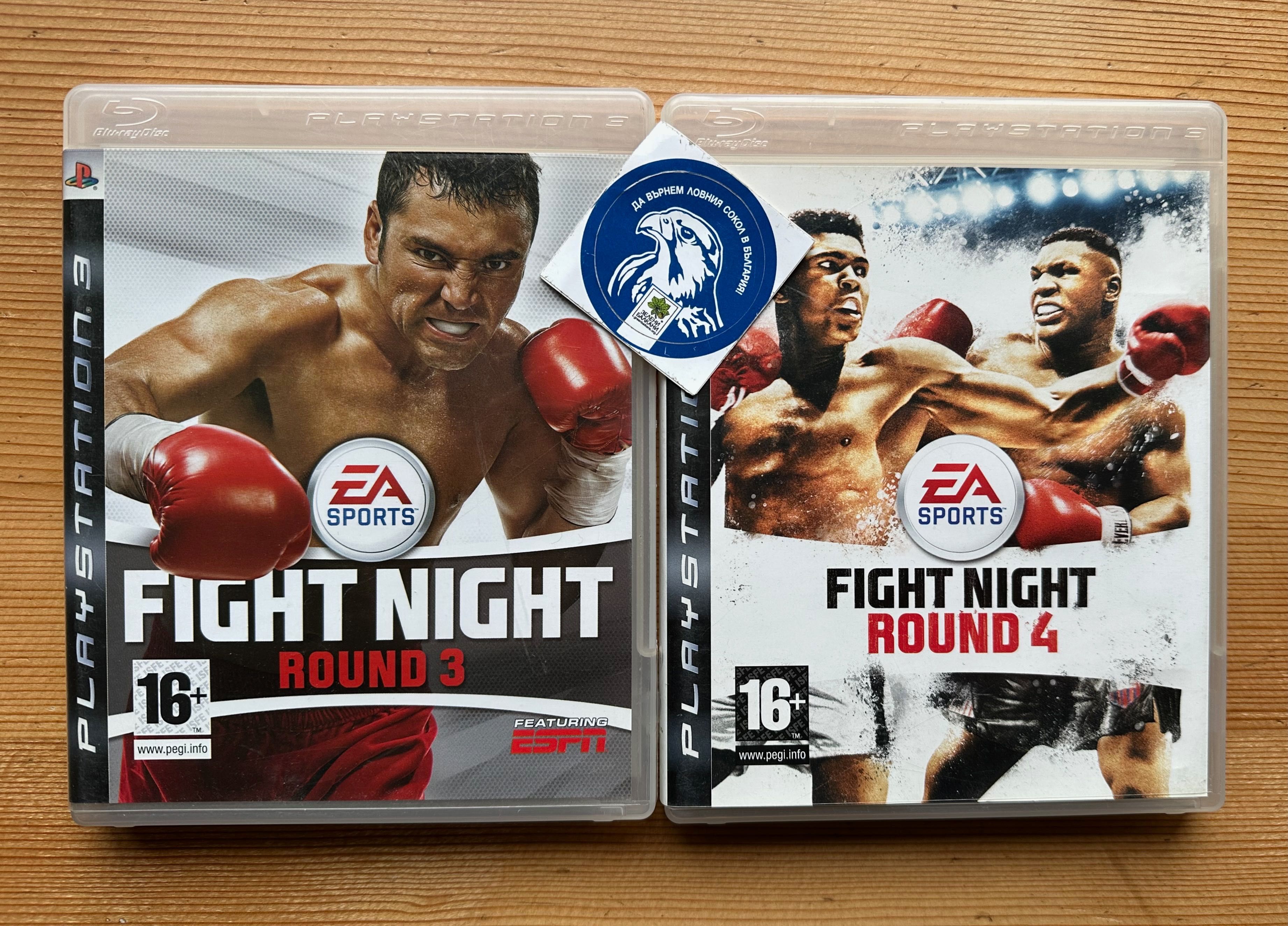 Fight Night Round 3 + Fight Night Round 4 PlayStation 3 PS3 ПС3