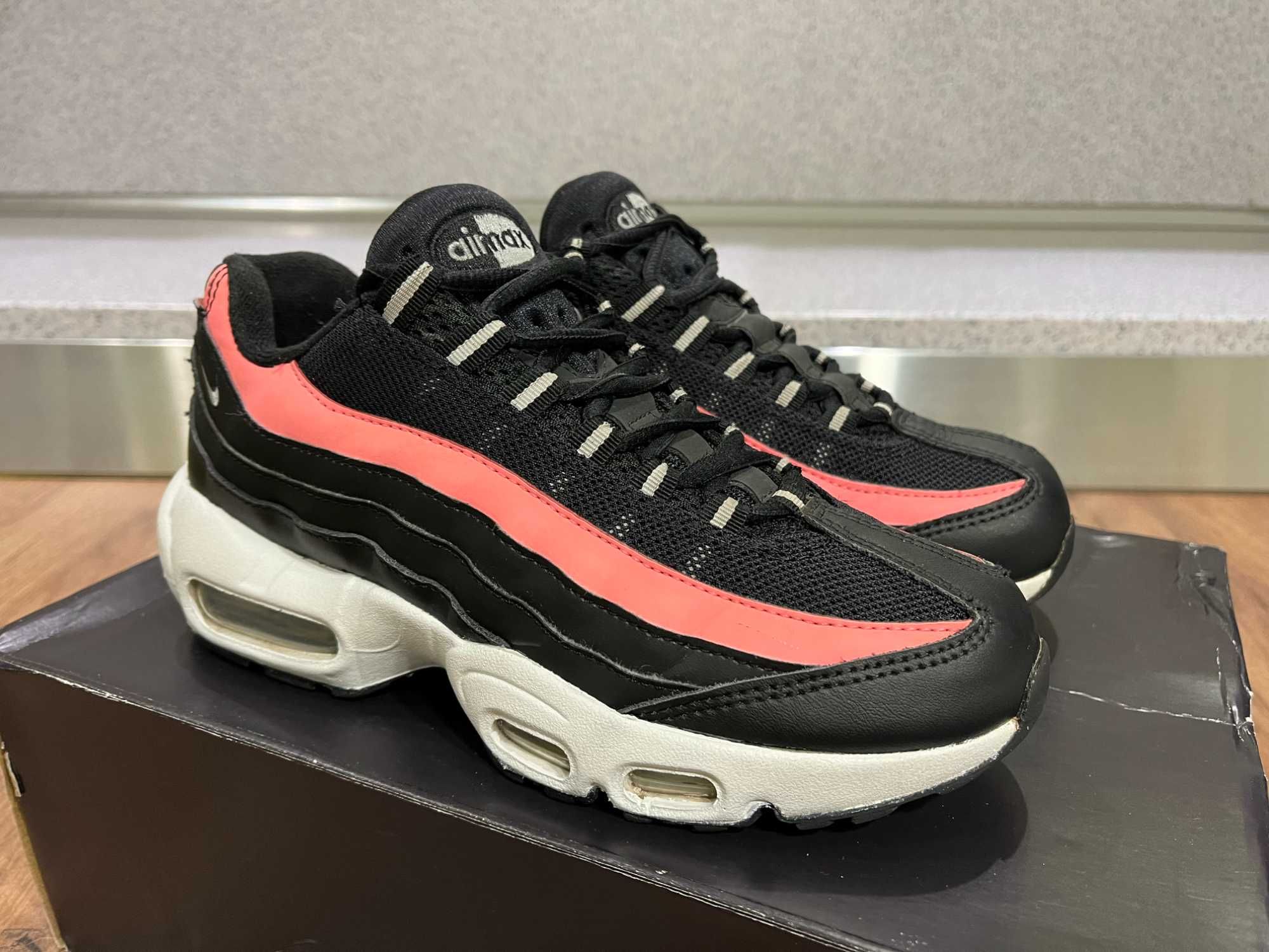 ОРИГИНАЛНИ *** Nike Air Max 95 Recraft Black/Metallic Silver