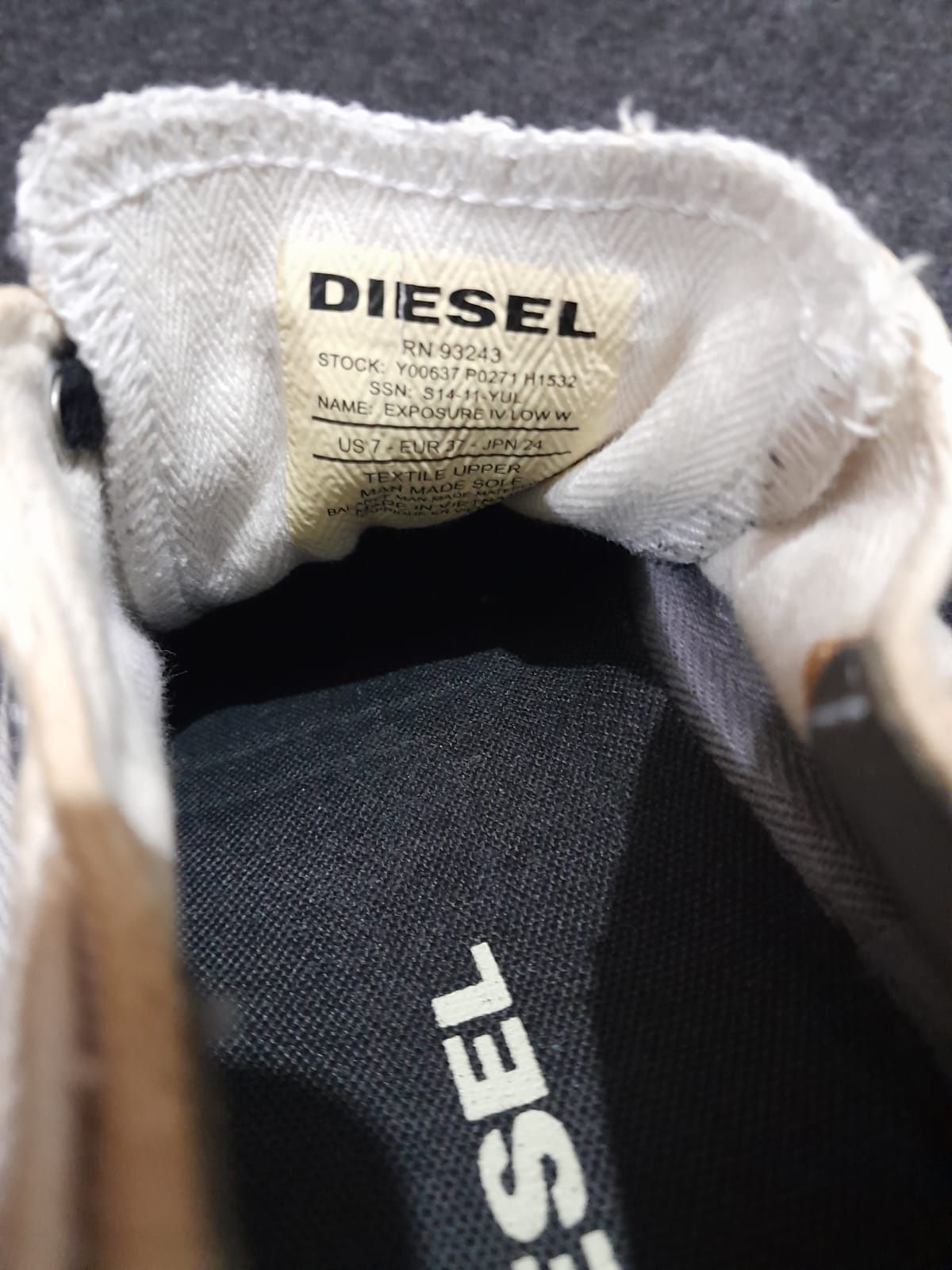 Adidași _temeri-diesel mărimea 37