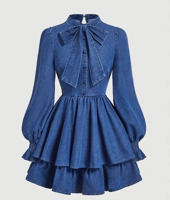 Рокля деним, дънкова М/Л размер