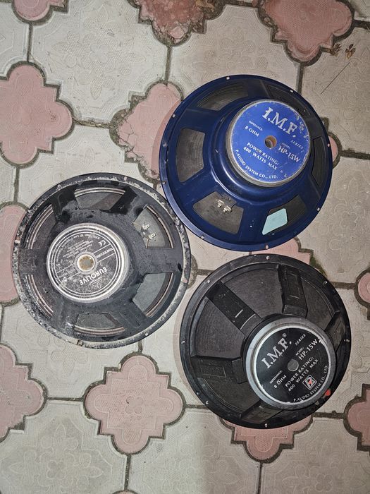 Нерабочие 15-дюймовые динамики