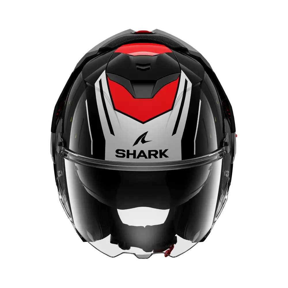 Каска Shark Oxo Rydger Black Silver Red