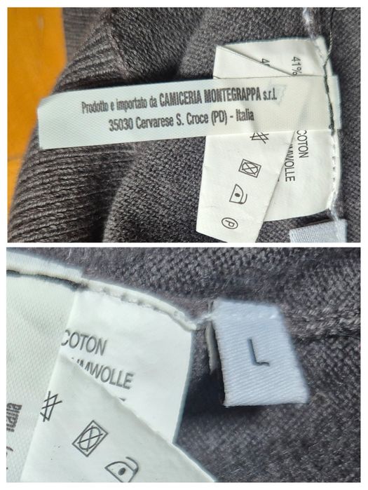 Cardigan Belmonte Premium, bumbac, lână şi elastan, Bărbaţi - L